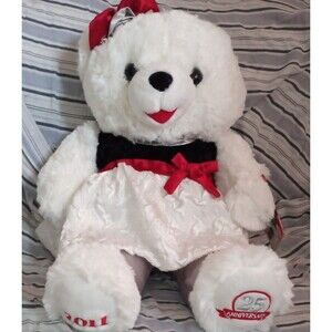 2011 Snowflake Teddy 25th Anniversary Edition black and white dress